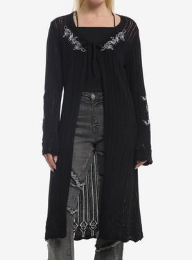 A Court Of Thorns And Roses Icons Knit Duster, , hi-res